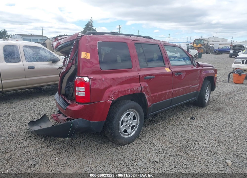 2016 JEEP PATRIOT SPORT VIN: 1C4NJPBA7GD735885