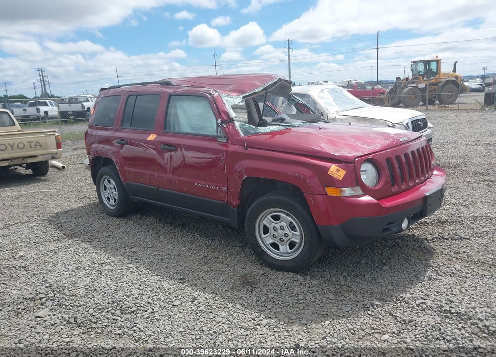 2016 JEEP PATRIOT SPORT VIN: 1C4NJPBA7GD735885