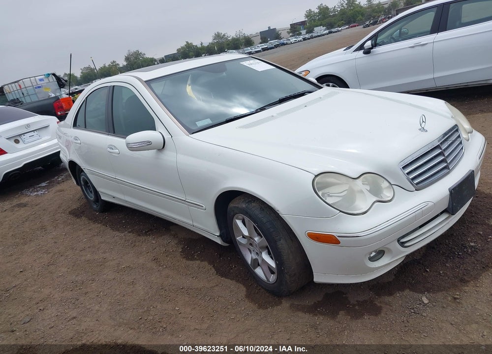 2007 MERCEDES-BENZ C 280 LUXURY VIN: WDBRF54H87F850208