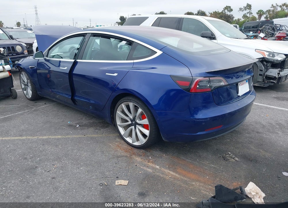 2018 TESLA MODEL 3 LONG RANGE/PERFORMANCE VIN: 5YJ3E1EB7JF181115