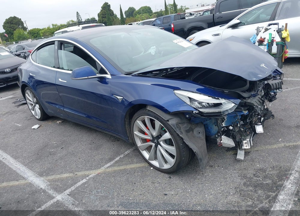 2018 TESLA MODEL 3 LONG RANGE/PERFORMANCE VIN: 5YJ3E1EB7JF181115