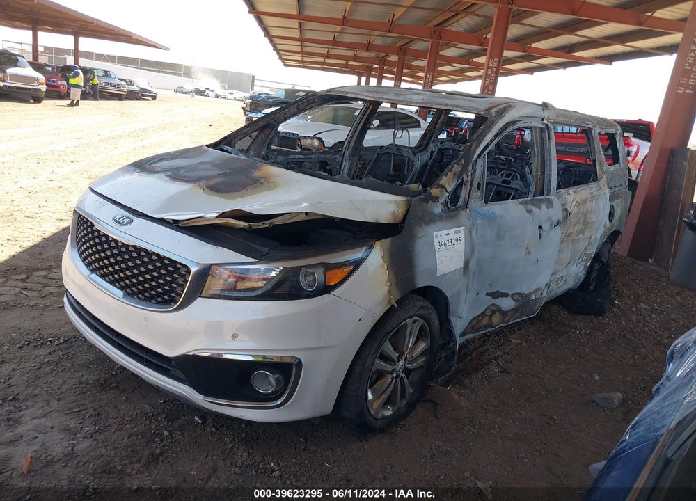 2016 KIA SEDONA SX LUXURY VIN: KNDME5C13G6156027