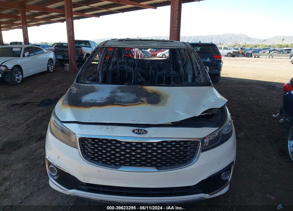 2016 KIA SEDONA SX LUXURY VIN: KNDME5C13G6156027