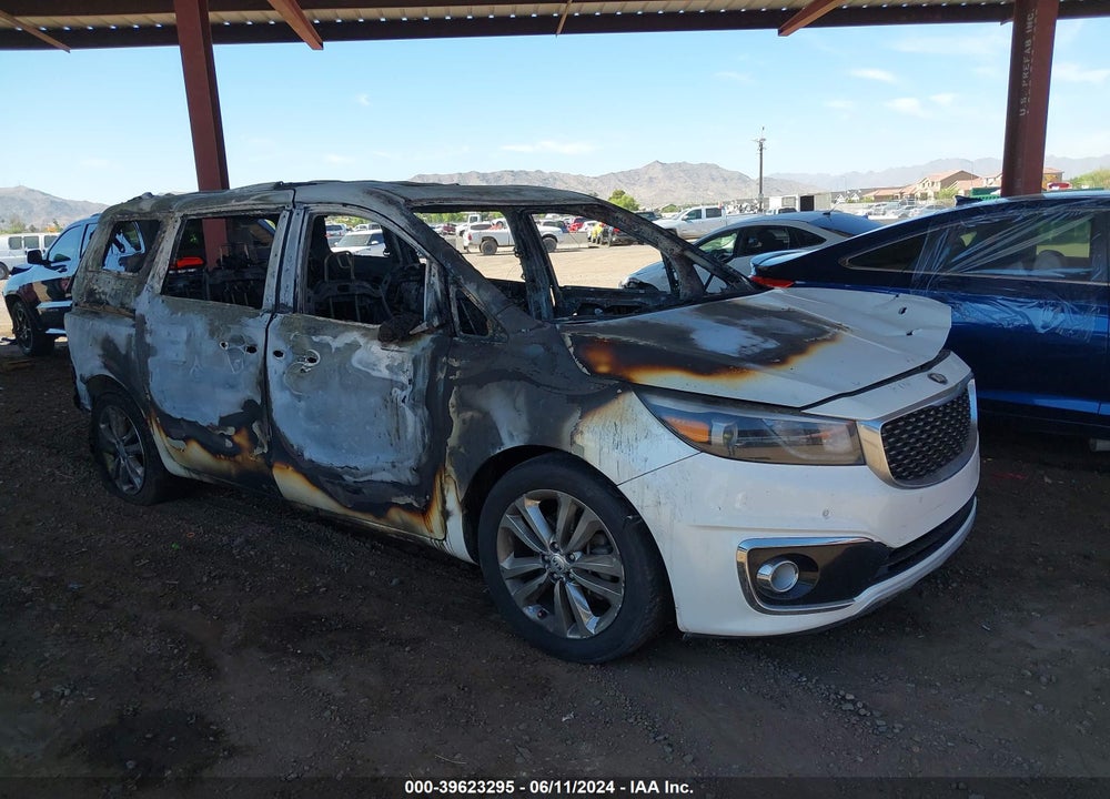 2016 KIA SEDONA SX LUXURY VIN: KNDME5C13G6156027