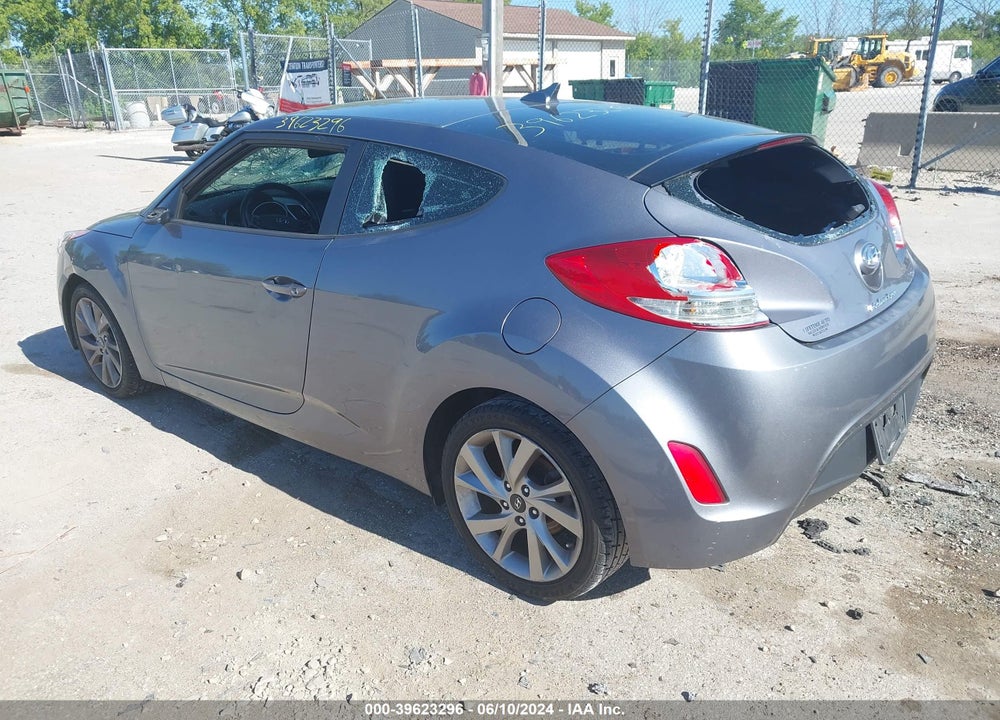 2017 HYUNDAI VELOSTER VIN: KMHTC6AD4HU306157