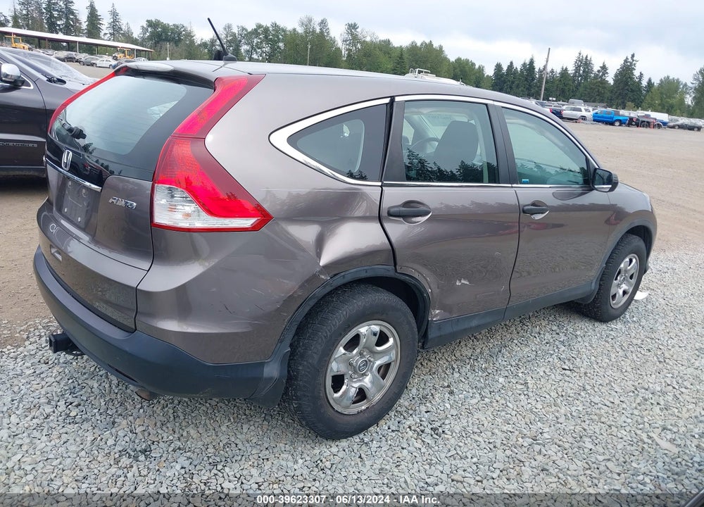 2014 HONDA CR-V LX VIN: 5J6RM4H3XEL005787