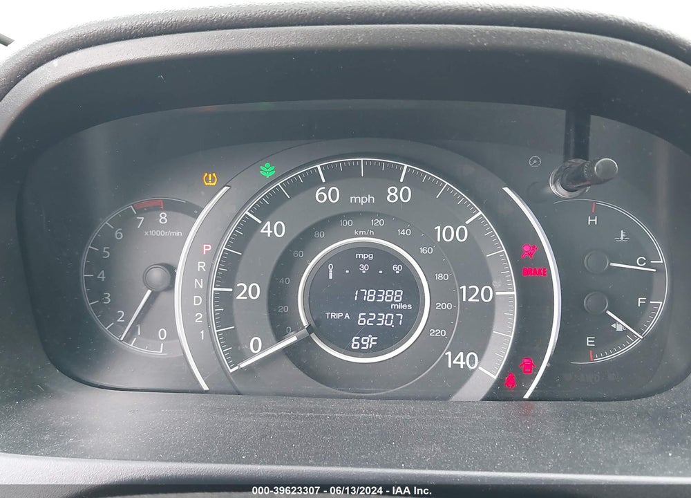 2014 HONDA CR-V LX VIN: 5J6RM4H3XEL005787