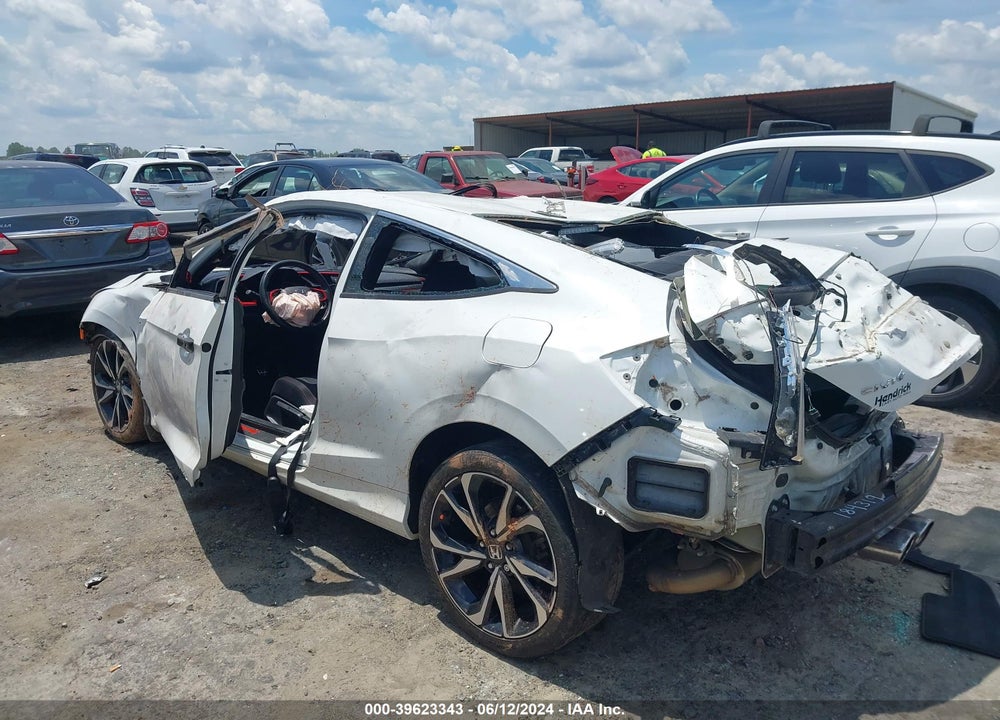 2018 HONDA CIVIC SI VIN: 2HGFC3A54JH752845