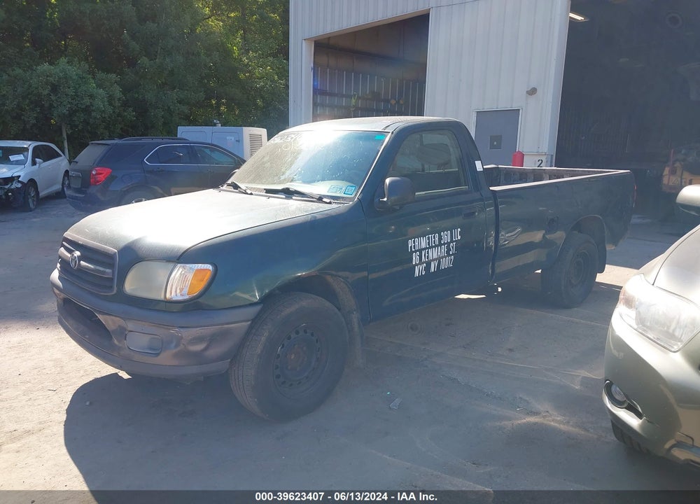 2002 TOYOTA TUNDRA VIN: 5TBJN32142S265607