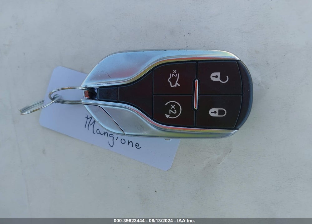 2020 MASERATI GHIBLI VIN: ZAM57XSAXL1354568