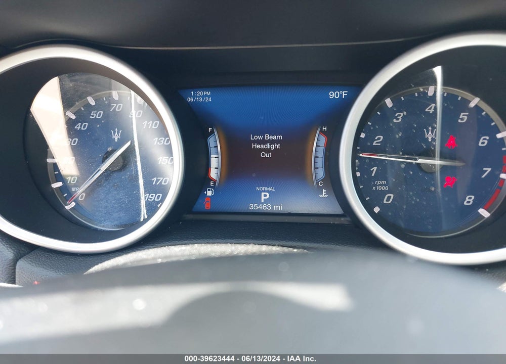 2020 MASERATI GHIBLI VIN: ZAM57XSAXL1354568