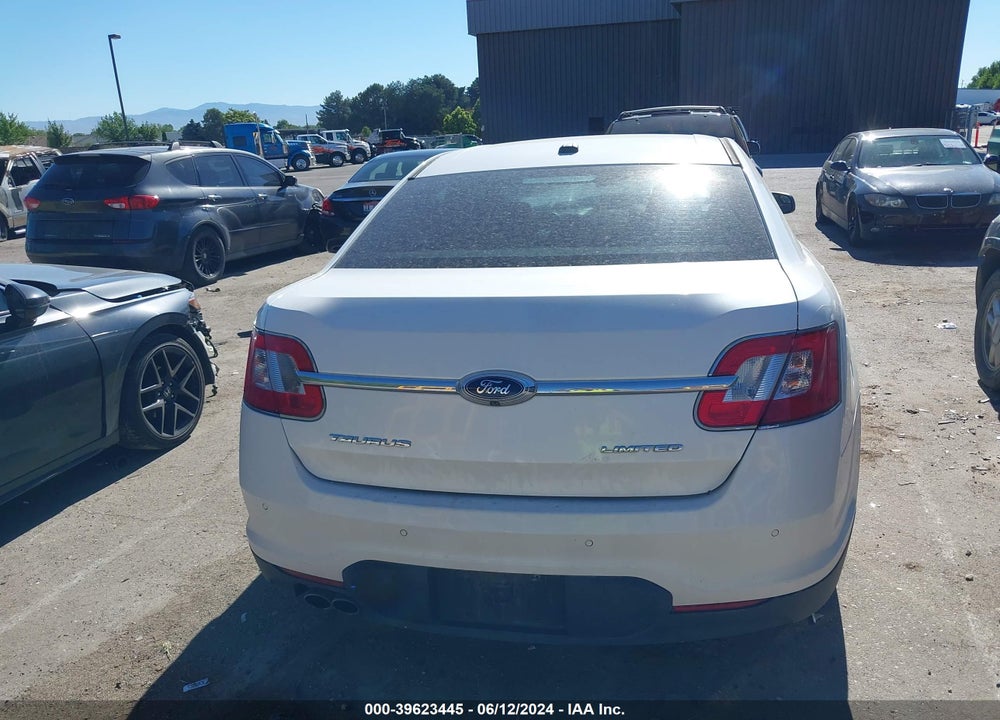 2012 FORD TAURUS LIMITED VIN: 1FAHP2FW8CG111113