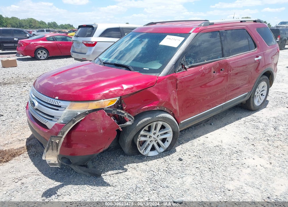 2013 FORD EXPLORER XLT VIN: 1FM5K7D88DGC09374