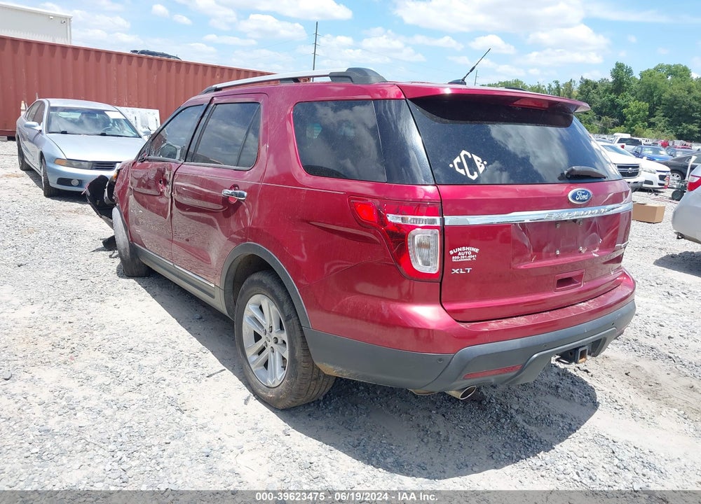 2013 FORD EXPLORER XLT VIN: 1FM5K7D88DGC09374