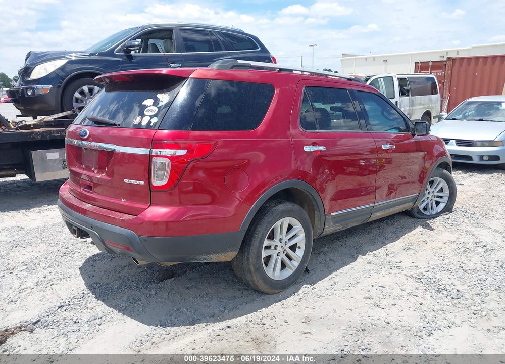 2013 FORD EXPLORER XLT VIN: 1FM5K7D88DGC09374
