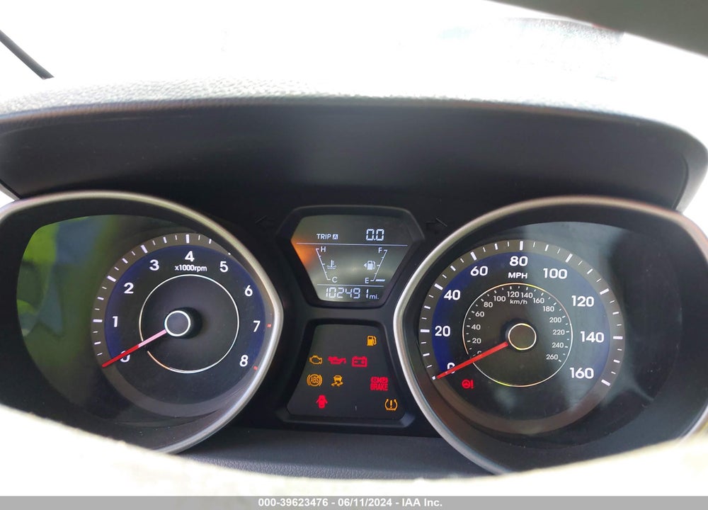 2016 HYUNDAI ELANTRA SE VIN: 5NPDH4AE6GH769207