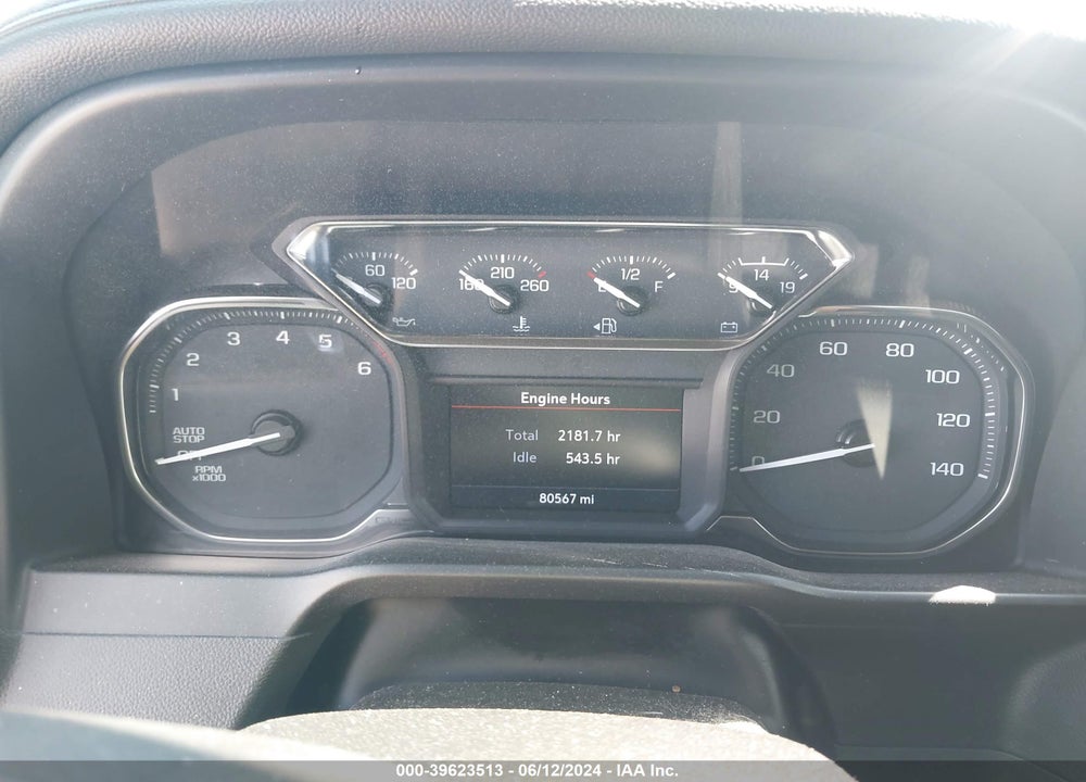 2020 GMC SIERRA 1500 2WD DOUBLE CAB STANDARD BOX ELEVATION VIN: 1GTR8CED2LZ146980