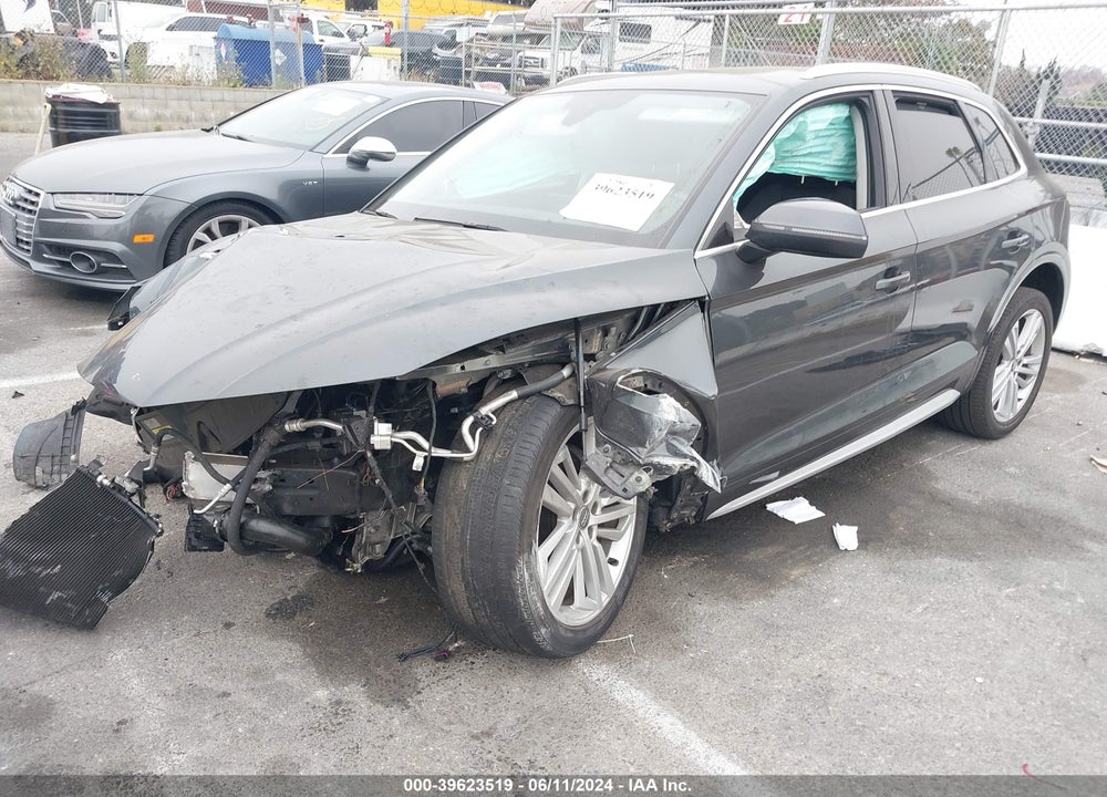 2019 AUDI Q5 45 PREMIUM VIN: WA1BNAFY3K2123712