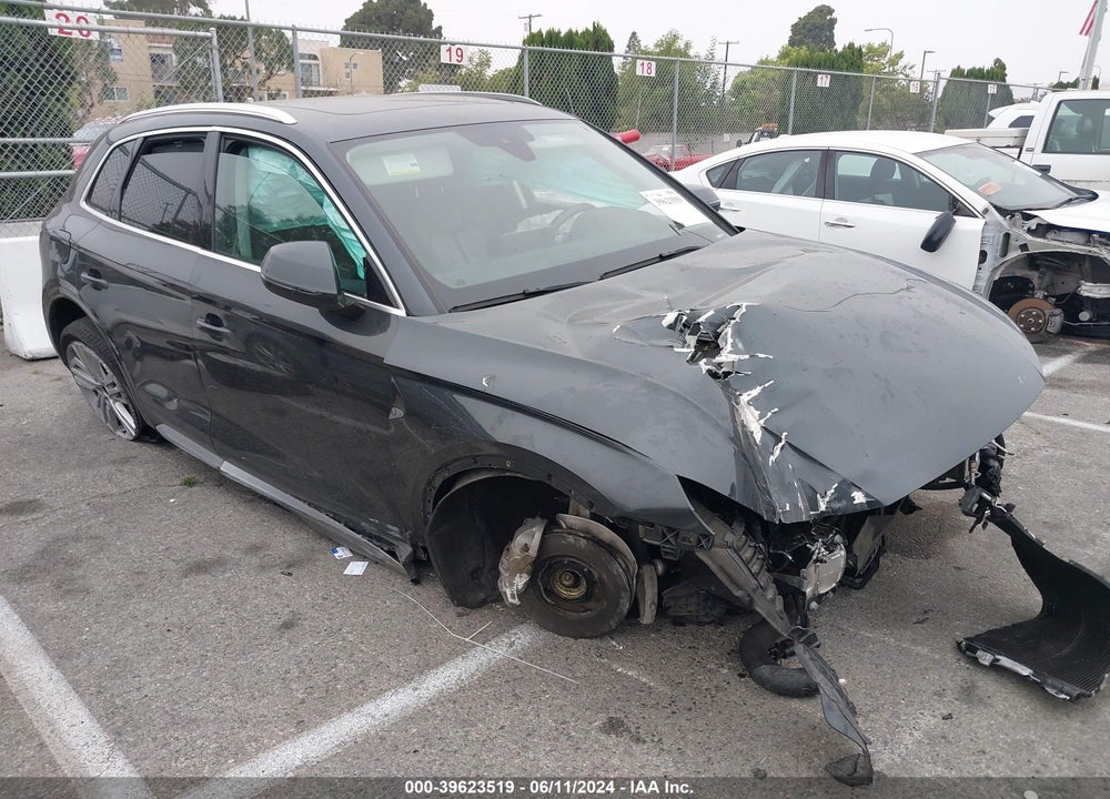 2019 AUDI Q5 45 PREMIUM VIN: WA1BNAFY3K2123712