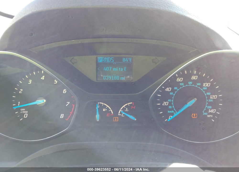 2013 FORD ESCAPE S VIN: 1FMCU0F73DUD94738