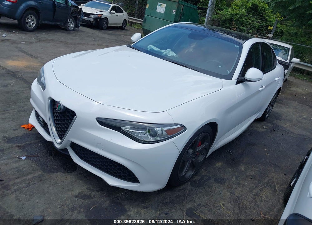 2017 ALFA ROMEO GIULIA VIN: ZARFAEBN2H7551360