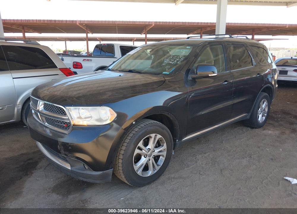 2012 DODGE DURANGO CREW VIN: 1C4RDHDG8CC247349