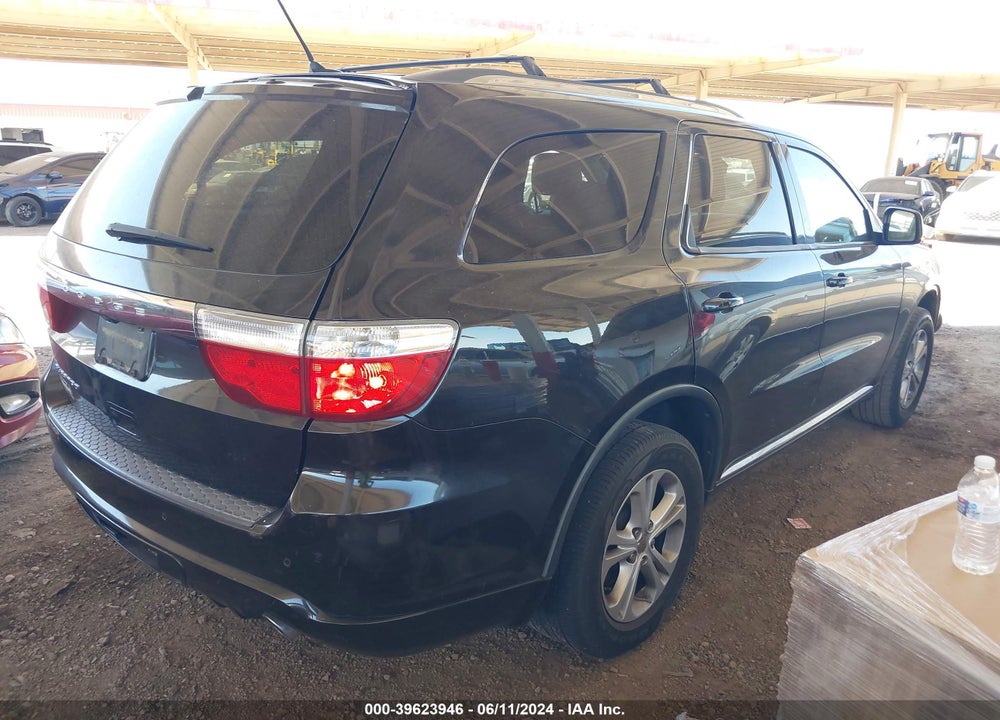 2012 DODGE DURANGO CREW VIN: 1C4RDHDG8CC247349