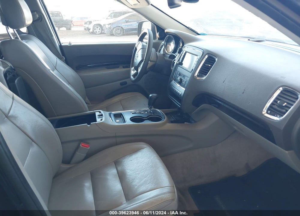 2012 DODGE DURANGO CREW VIN: 1C4RDHDG8CC247349