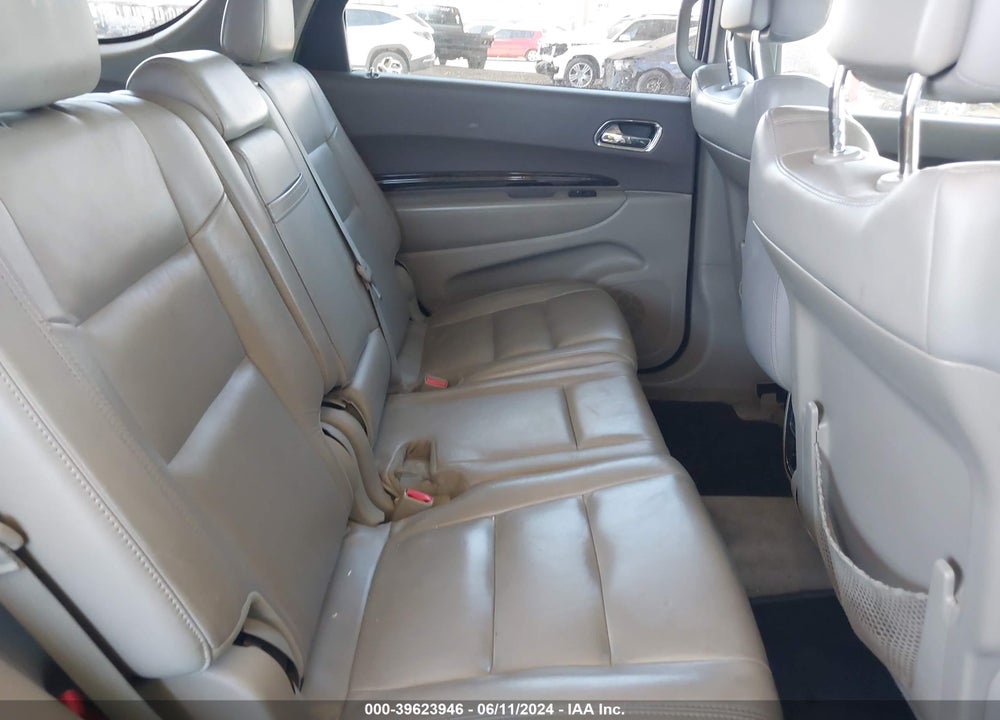 2012 DODGE DURANGO CREW VIN: 1C4RDHDG8CC247349