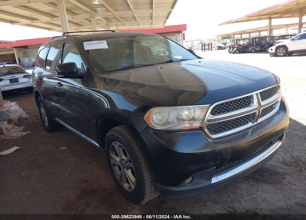 2012 DODGE DURANGO CREW VIN: 1C4RDHDG8CC247349
