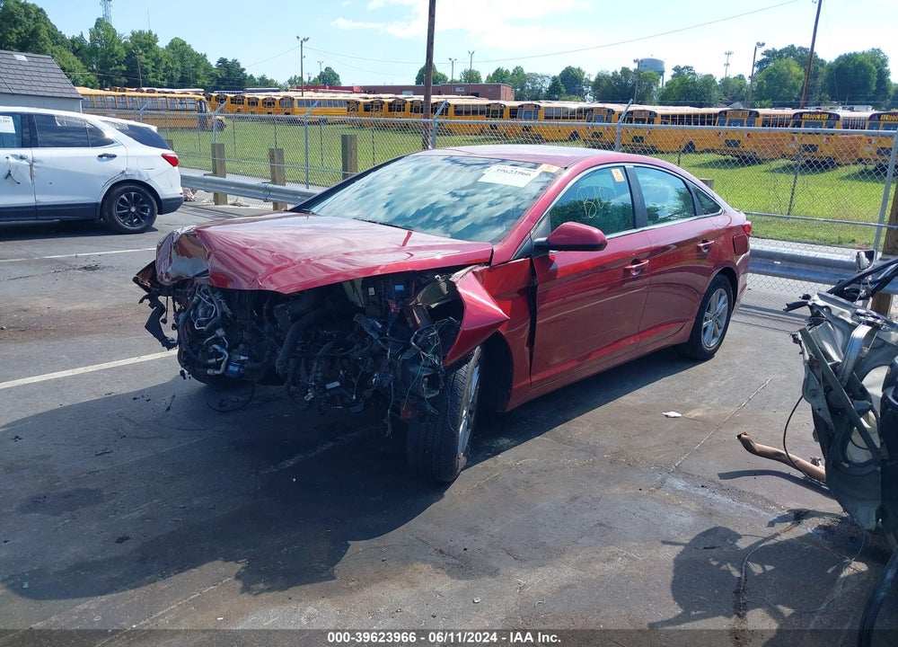 2016 HYUNDAI SONATA SE VIN: 5NPE24AFXGH312284