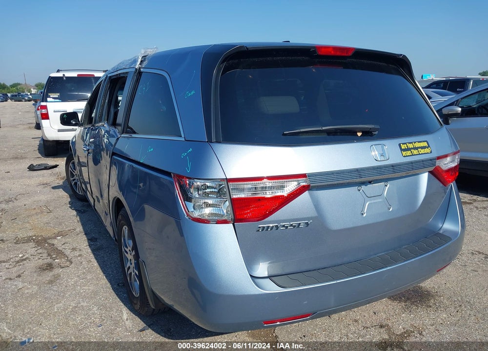 2011 HONDA ODYSSEY EX-L VIN: 5FNRL5H69BB042000