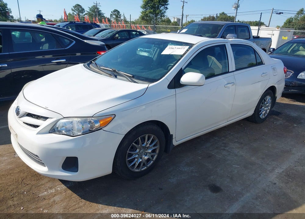 2012 TOYOTA COROLLA L VIN: 2T1BU4EE9CC909681