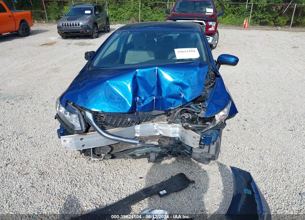 2015 HONDA CIVIC LX VIN: 19XFB2F57FE058884