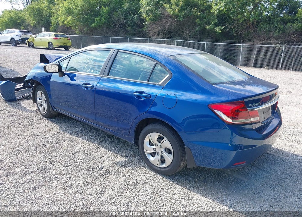 2015 HONDA CIVIC LX VIN: 19XFB2F57FE058884