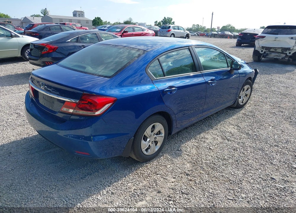 2015 HONDA CIVIC LX VIN: 19XFB2F57FE058884