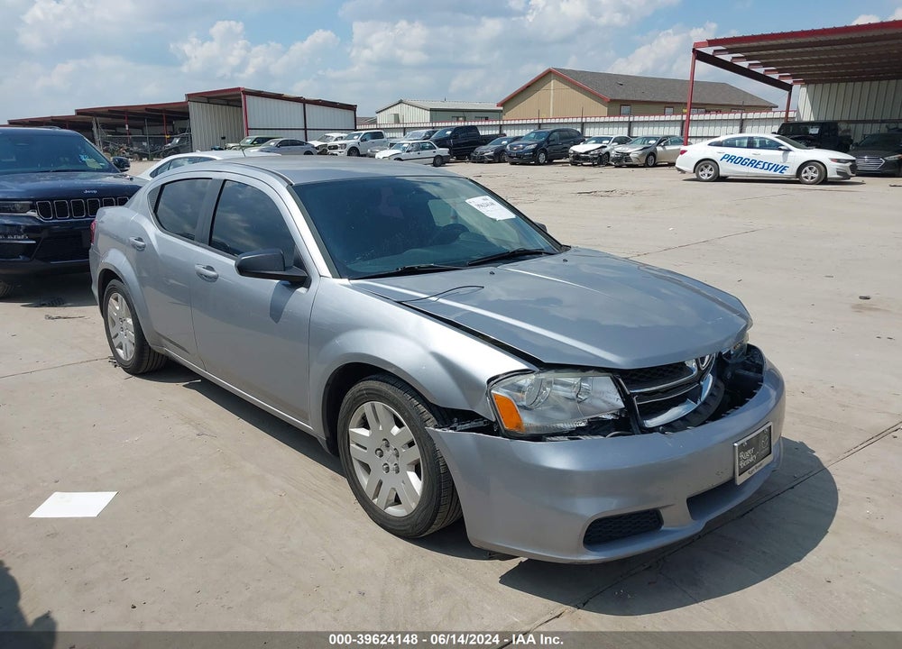 2014 DODGE AVENGER SE VIN: 1C3CDZAB2EN217943