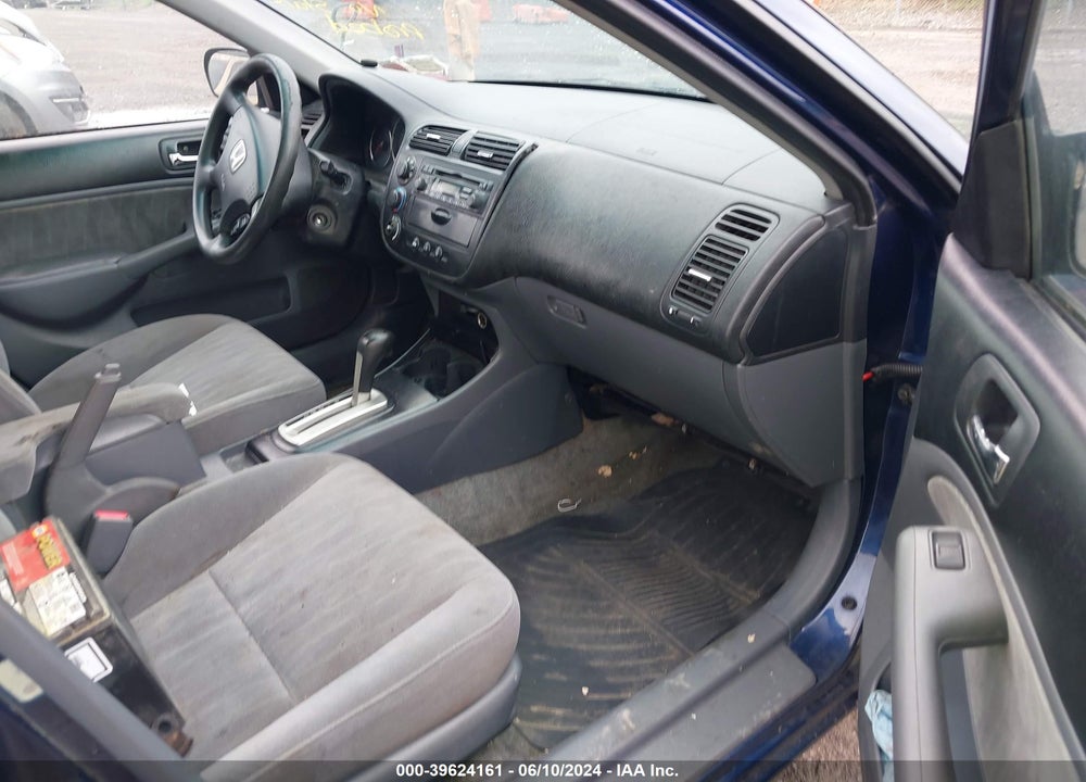2004 HONDA CIVIC LX VIN: 2HGES16554H569776