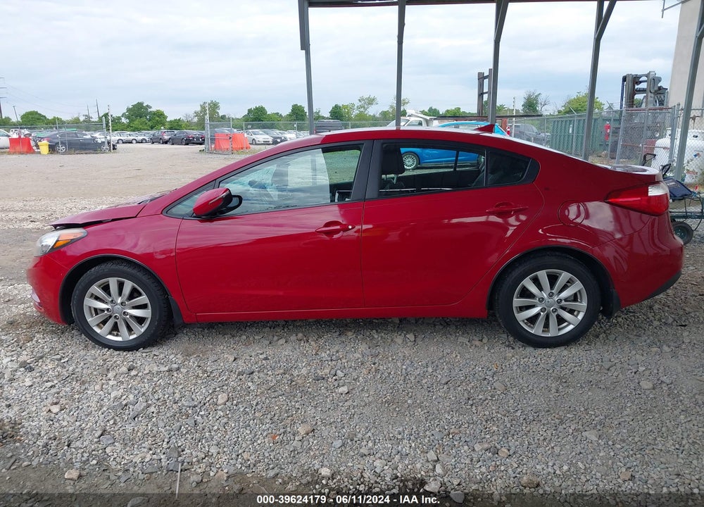 2014 KIA FORTE LX VIN: KNAFX4A60E5192799