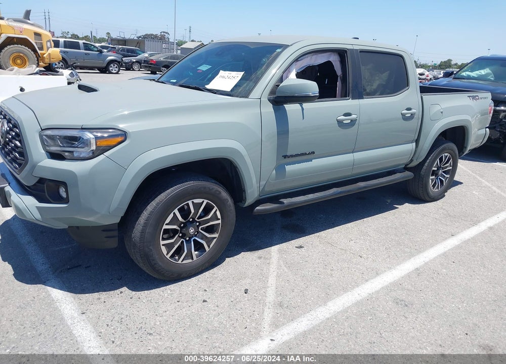 2022 TOYOTA TACOMA TRD SPORT VIN: 3TMAZ5CN2NM162845