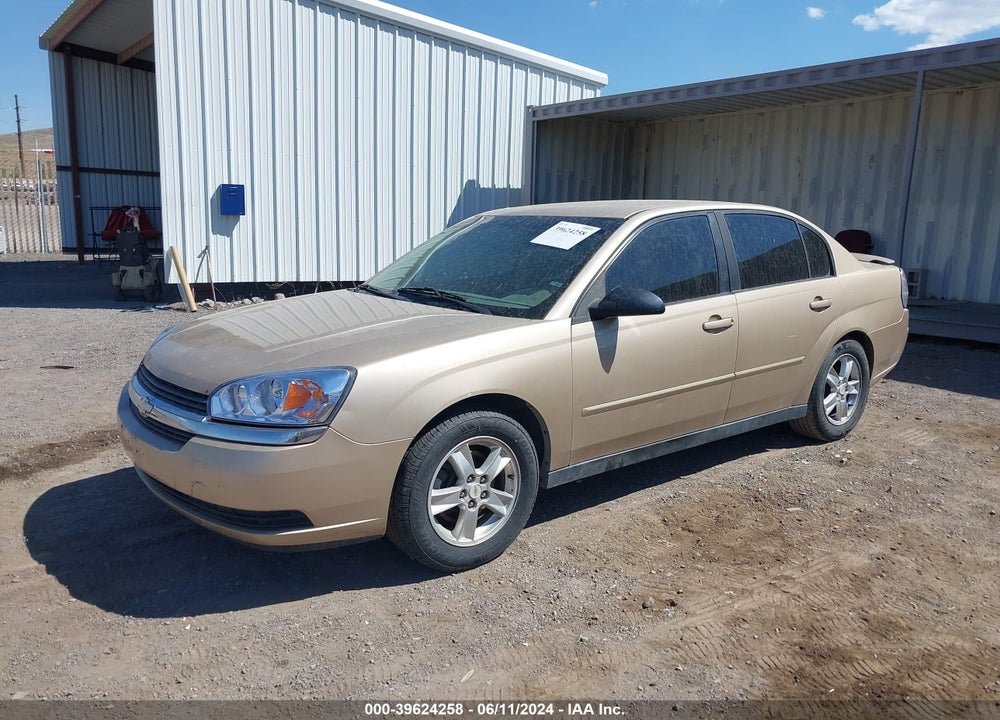 2005 CHEVROLET MALIBU LS VIN: 1G1ZT54895F207902