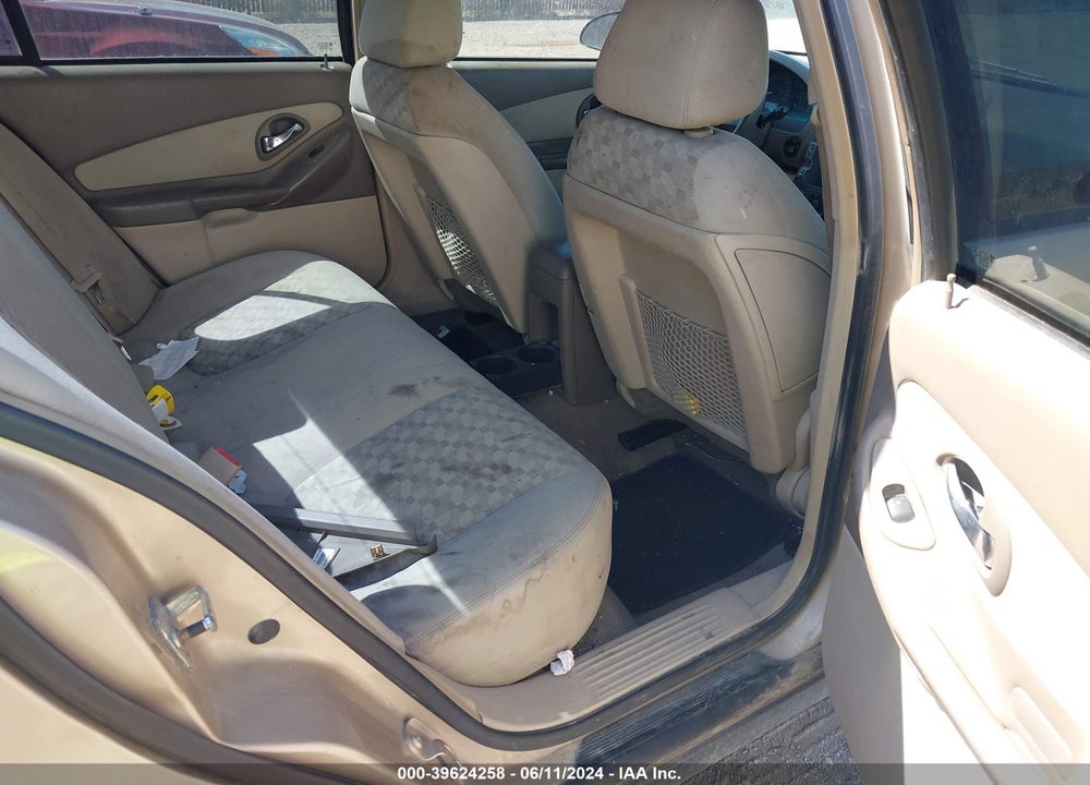 2005 CHEVROLET MALIBU LS VIN: 1G1ZT54895F207902