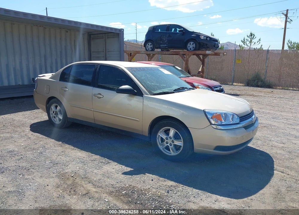 2005 CHEVROLET MALIBU LS VIN: 1G1ZT54895F207902