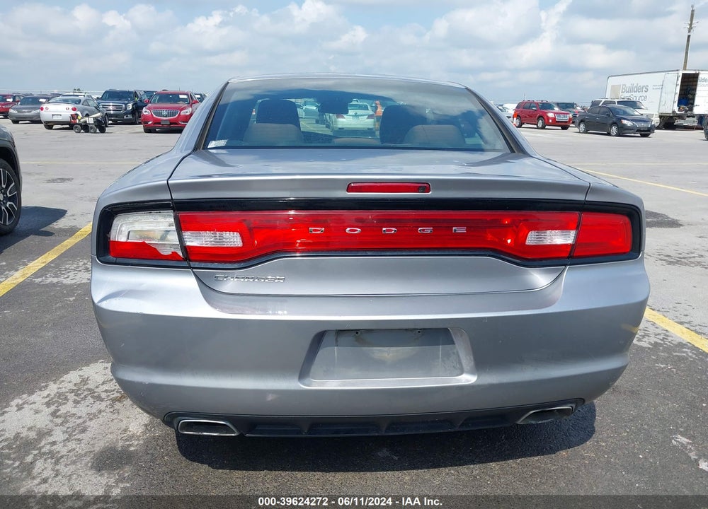 2014 DODGE CHARGER SE VIN: 2C3CDXBG9EH338606