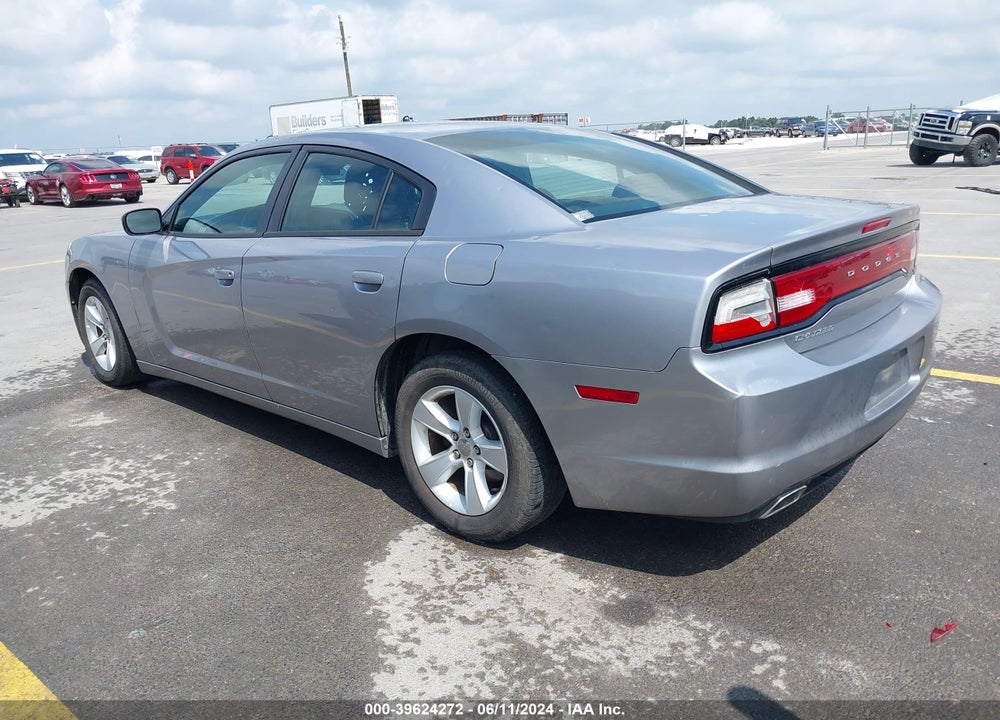 2014 DODGE CHARGER SE VIN: 2C3CDXBG9EH338606