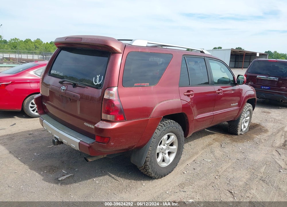 2005 TOYOTA 4RUNNER SR5 SPORT V6 VIN: JTEBU14R658045766