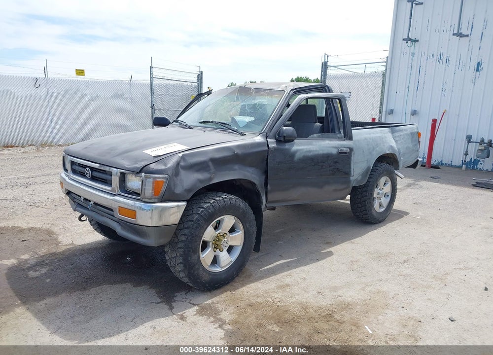 1992 TOYOTA PICKUP 1/2 TON SHT WHEELBASE DLX VIN: 4TARN01P1NZ036072
