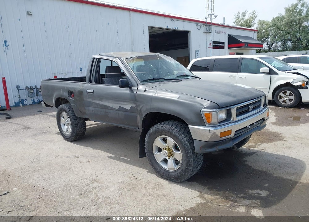 1992 TOYOTA PICKUP 1/2 TON SHT WHEELBASE DLX VIN: 4TARN01P1NZ036072