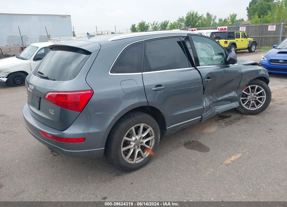 2012 AUDI Q5 2.0T PREMIUM VIN: WA1CFAFP6CA007551