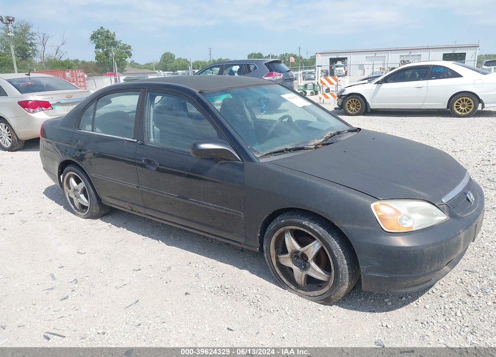 2001 HONDA CIVIC LX VIN: 1HGES16541L007074